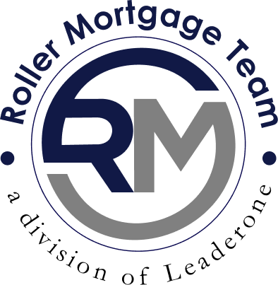 leaderone financial roller mortgage team logo