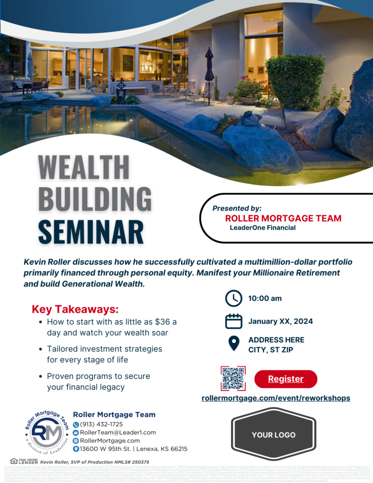 Wealth Building Seminar GENERAL TEMPLATE